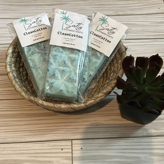 Soy wax melt cotton scented