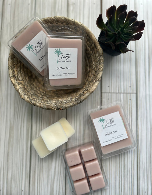 Soy wax melt coffee scented