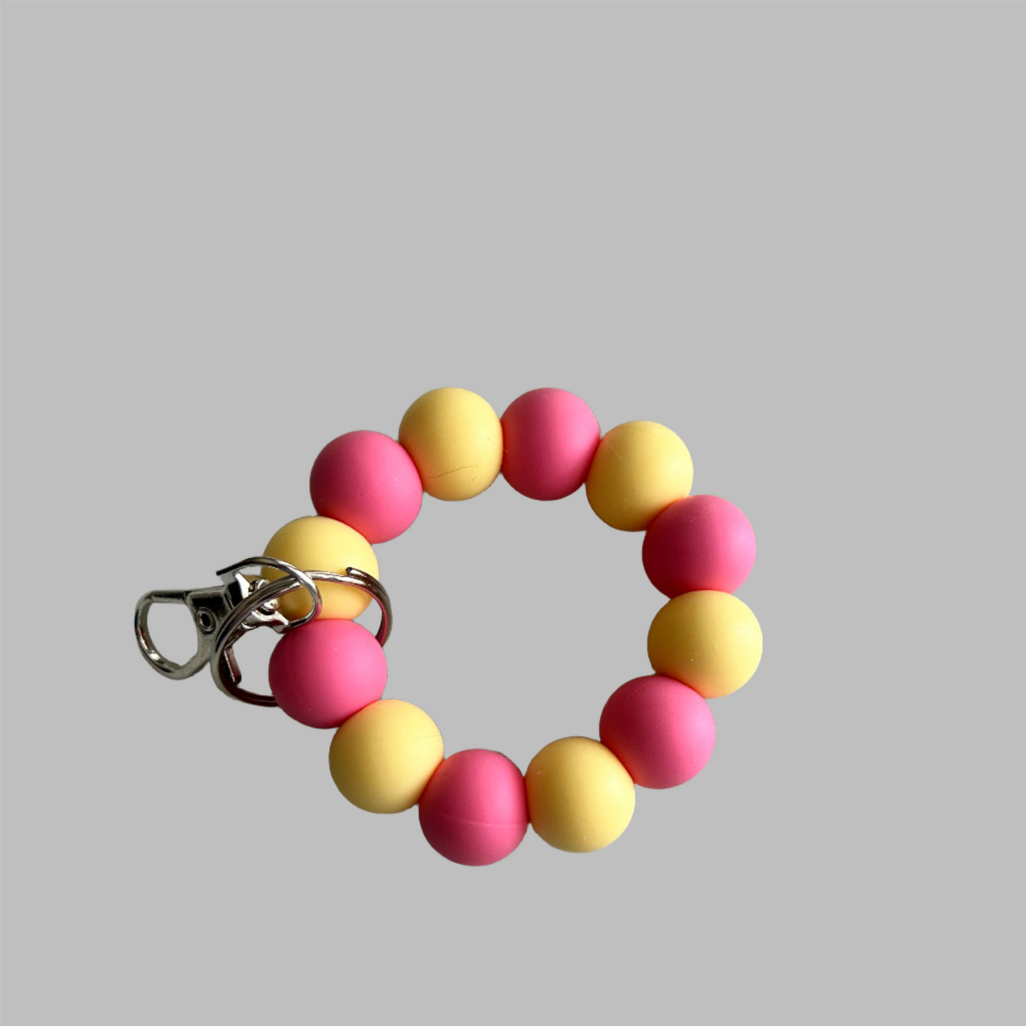 The Mini Mini Silicone Wristlet/keychain