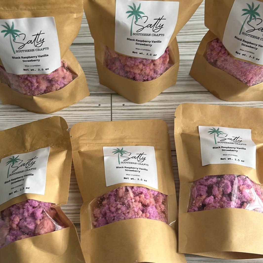 Black Raspberry Vanilla/Strawberry wax crumbles