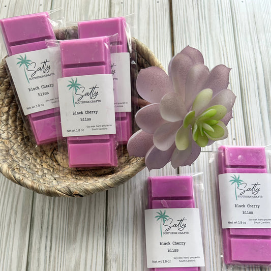 Soy wax melt Black cherry bliss scented