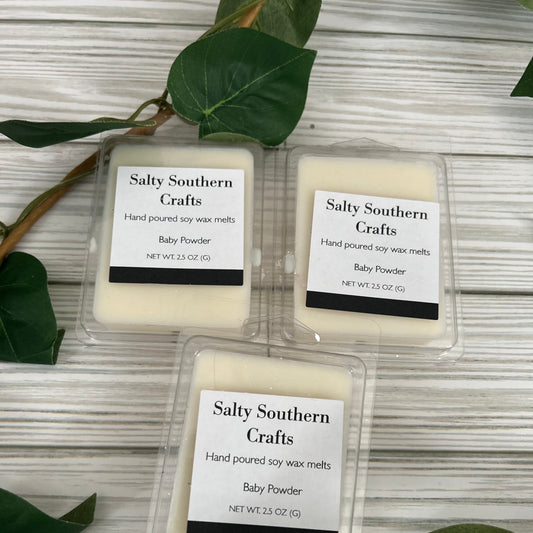 Baby powder soy wax melt 2.5 oz