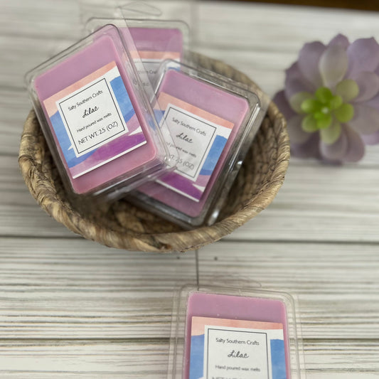Soy wax melt scented with lilac