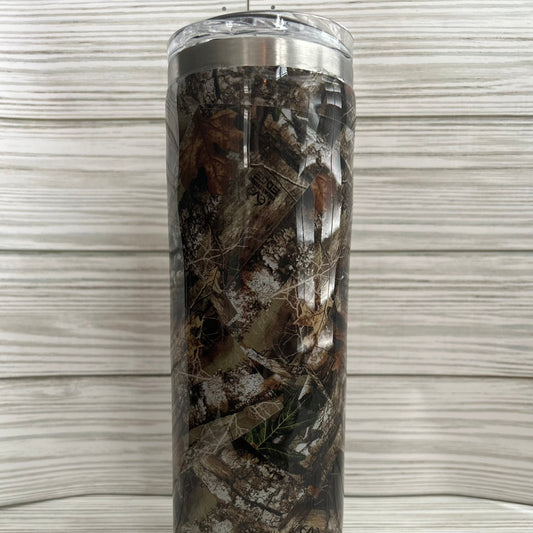 20 oz camo stainless steel tumbler