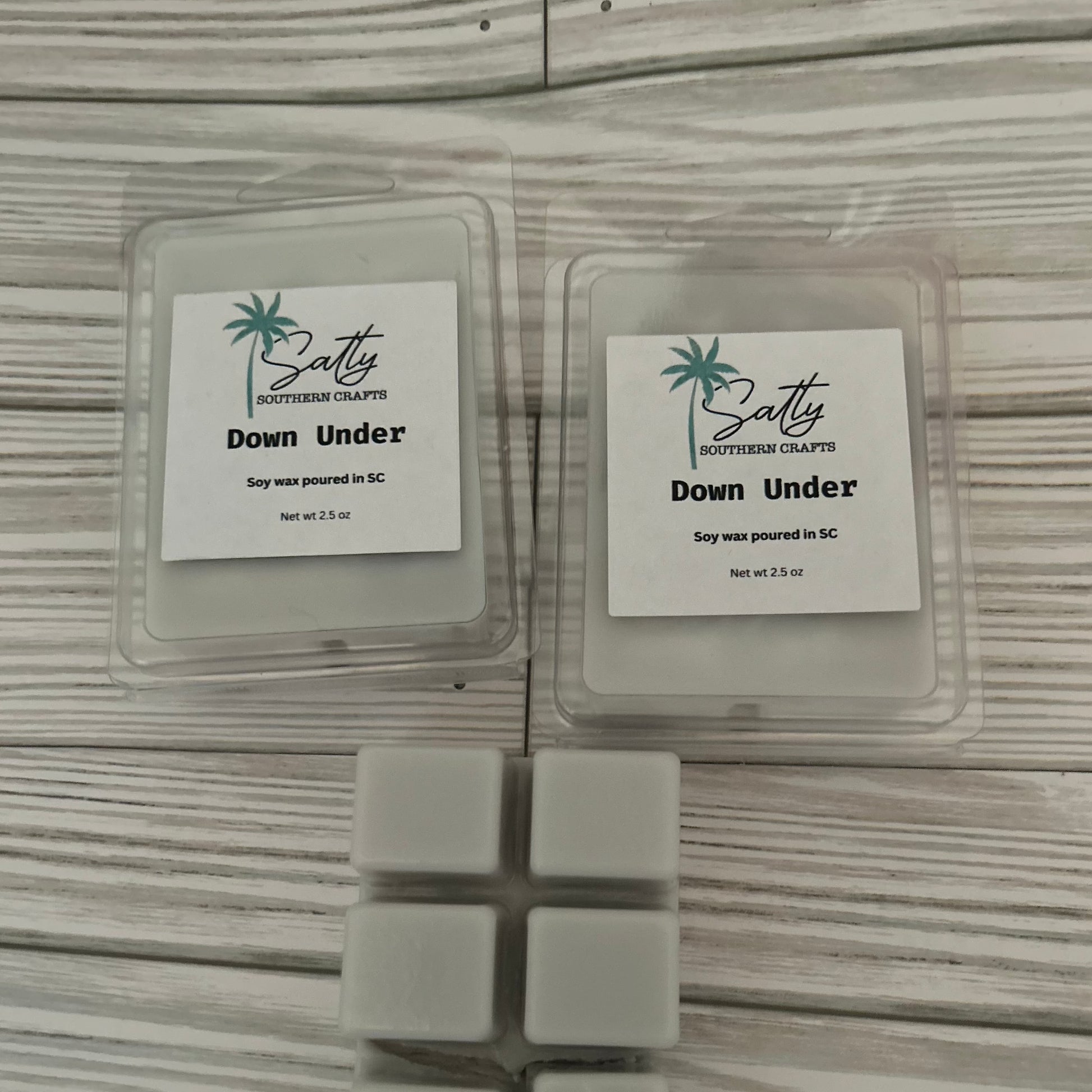 Down under wax melt An exquisite blend of salted caramel and vanilla bean paired with almond and pistachio while all brought together by the scent of sandalwood