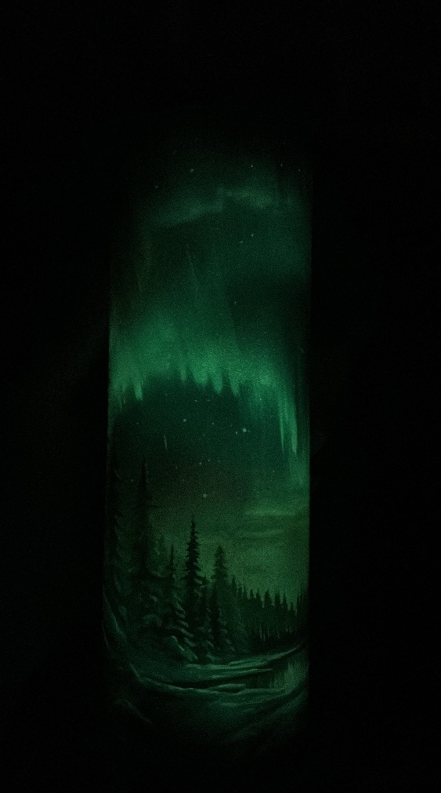20 oz Northern Lights sublimation tumbler