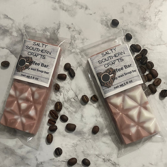 Soy wax melt hand poured coffee scented