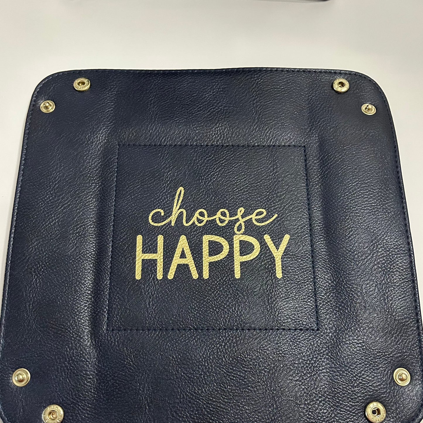 Snap trinket box navy