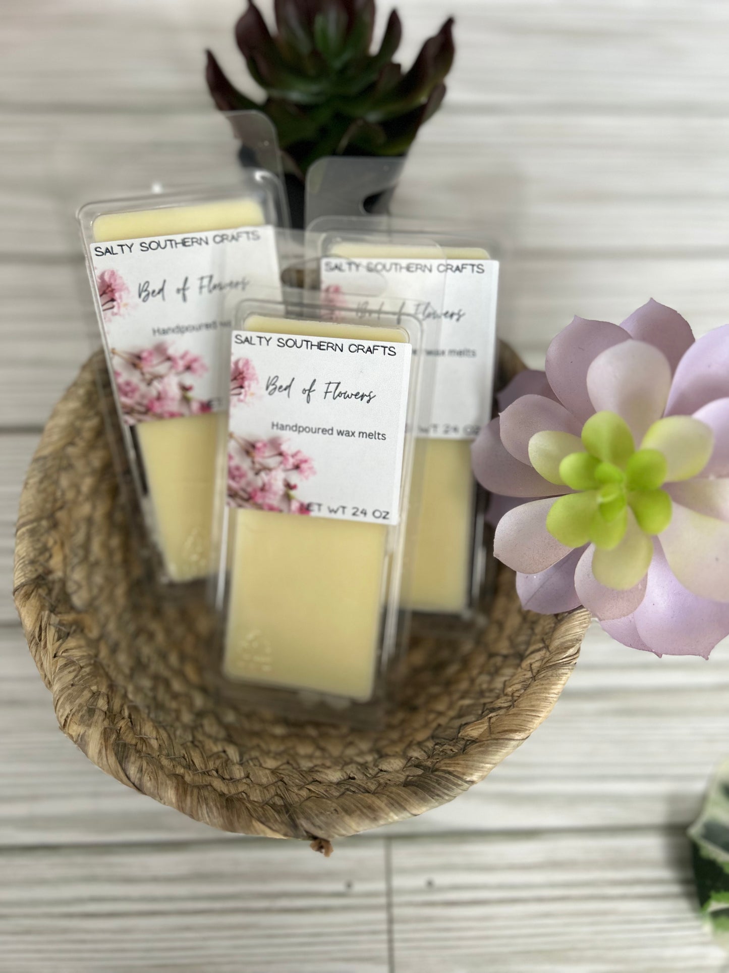 Bed of flowers soy wax melt 10 ct