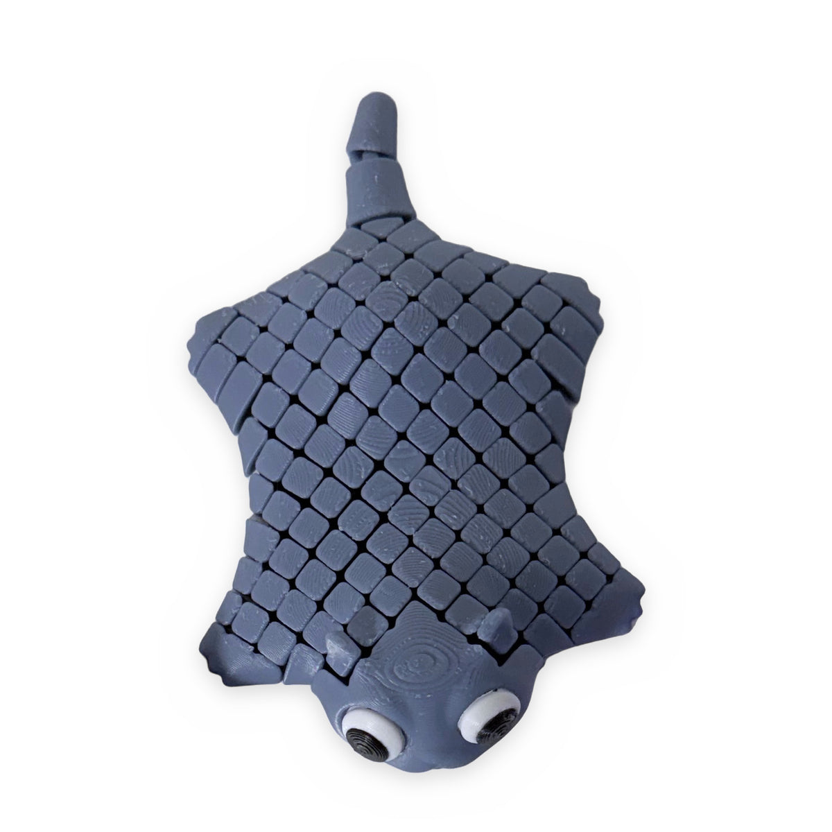 Gray 3D printed flexi stingray